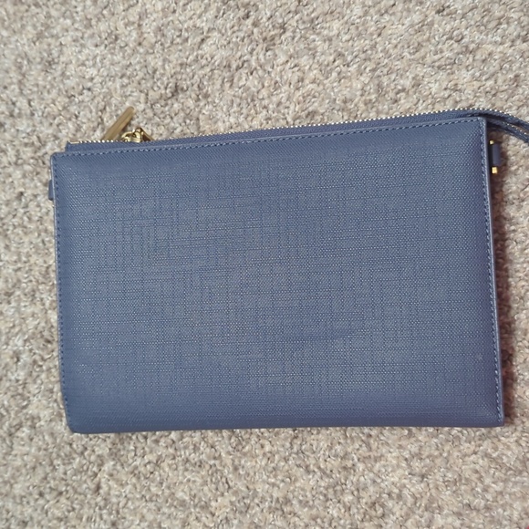 Dagne Dover Grey-Blue Large Wristlet/Bag - Picture 2 of 5